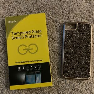 iPhone 7 Screen protector & phone case package